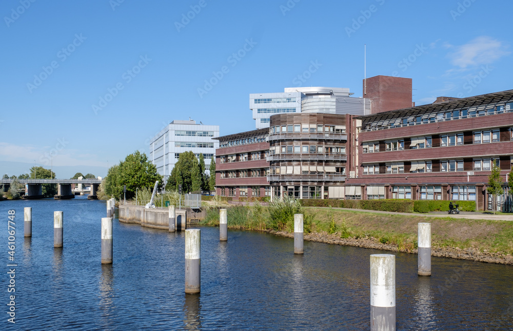 Zwarte water, Pannekoekendijk, Zwolle, Overijssel province, The Netherlands