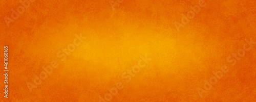 Orange Marbled Watercolor Paper Texture Banner Background