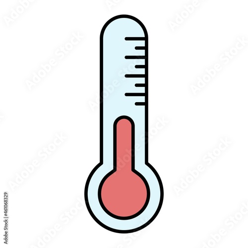  Vector Thermometer Filled Outline Icon Design