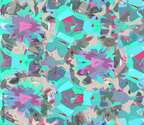 Abstract diagonal pattern from a modified image of a mixed autumn forest. Diagonal ornament in natural colors of autumn forest camouflage Leopard pattern.