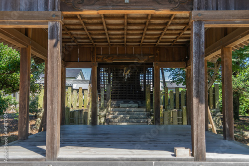 Fototapeta Naklejka Na Ścianę i Meble -  萩園神社