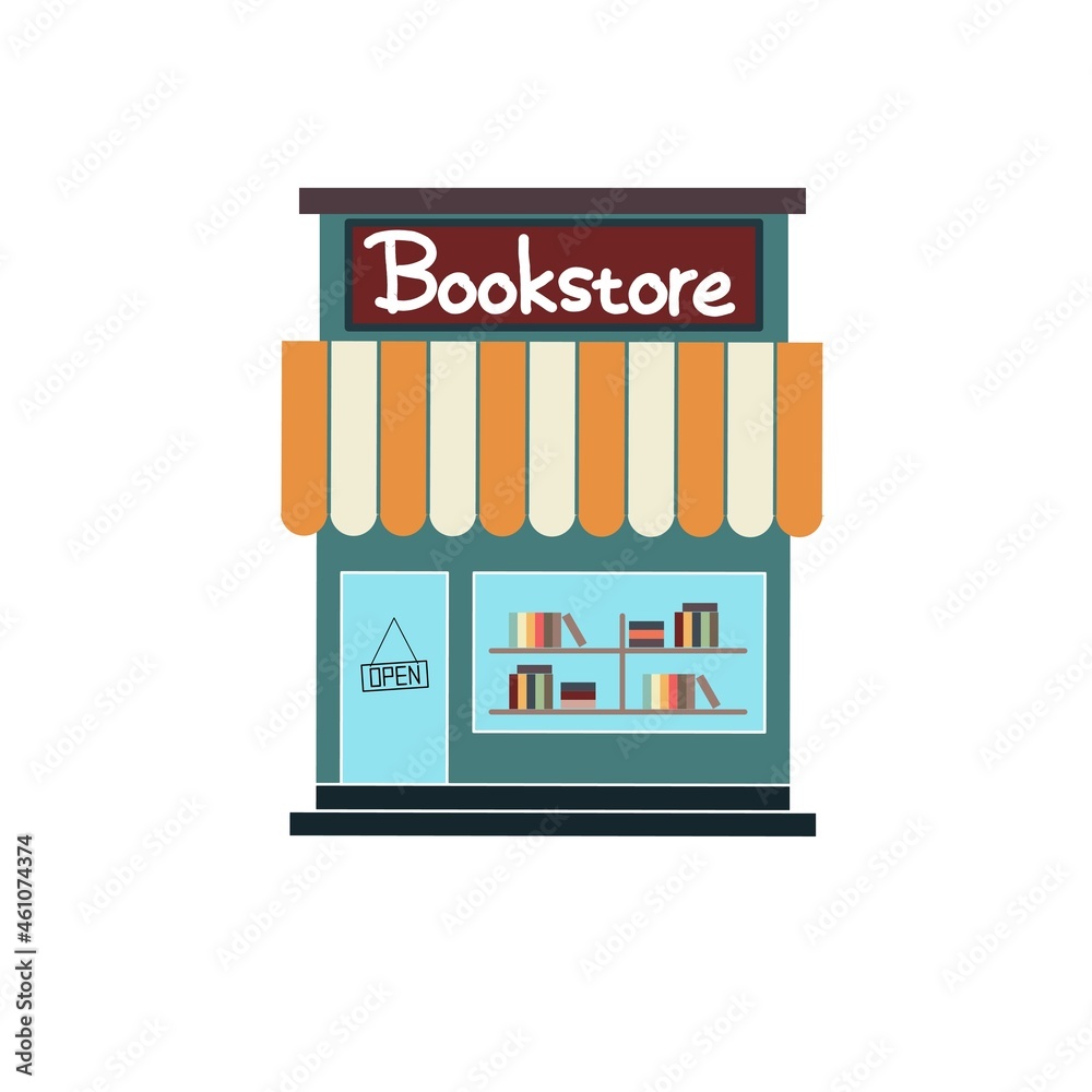 Bookstore vector illustration Bookstore vector illustration