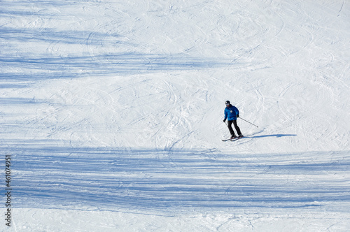 Skier on the slope
