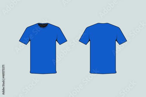 antique blue t shirt design template