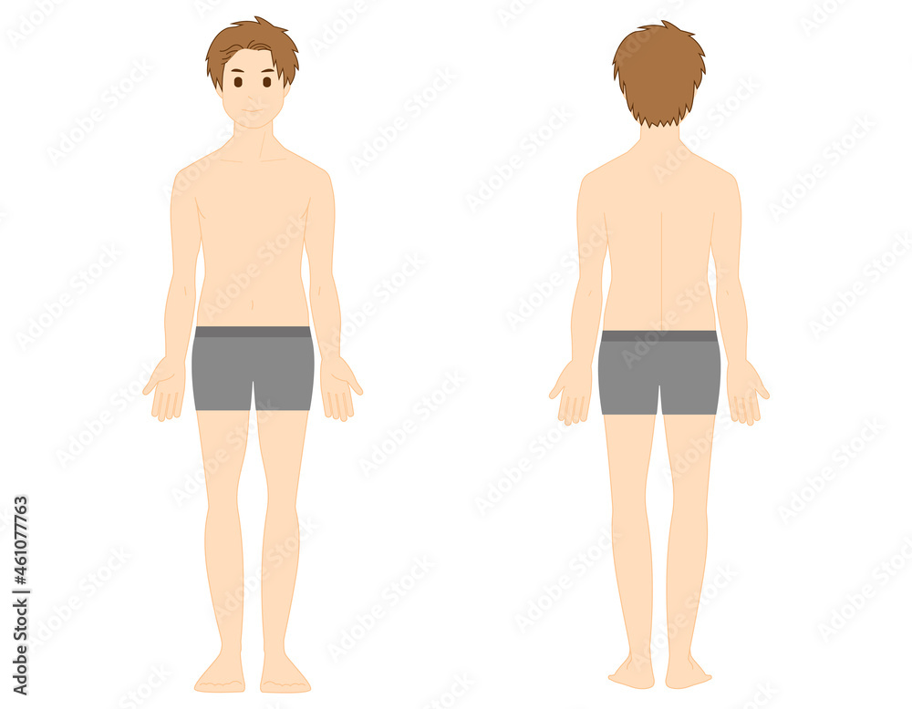Full body illustration of a man. Beauty. Vector illustration. Full body illustration of a man. Beauty. Vector illustration.