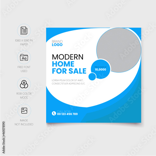 business social media posts template