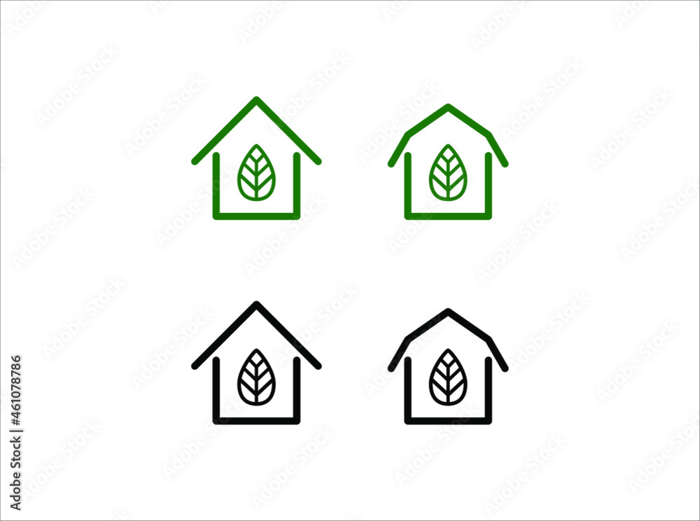 house icon set