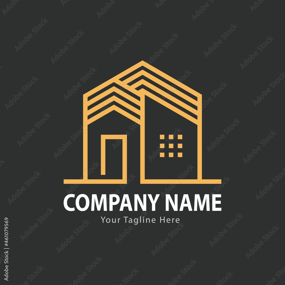Fototapeta premium Building and property logo template