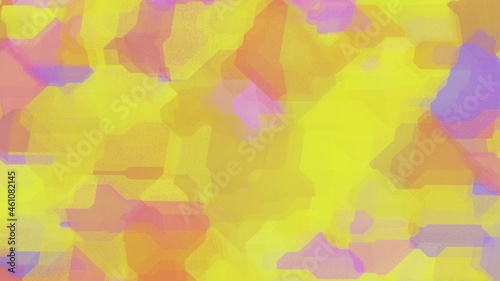  blurred background with multicolored shapes .