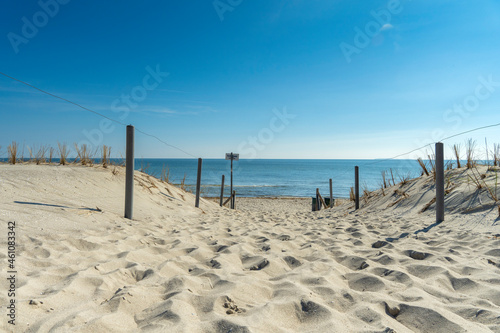 Fototapeta Naklejka Na Ścianę i Meble -  Ostseestrand bei Thiessow/Rügen