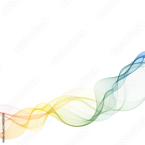 abstract color wave. graphics.  illustration. eps 10