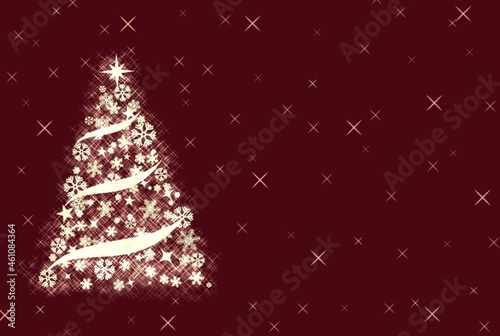 red christmas tree