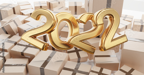 packages as parcel or logis...