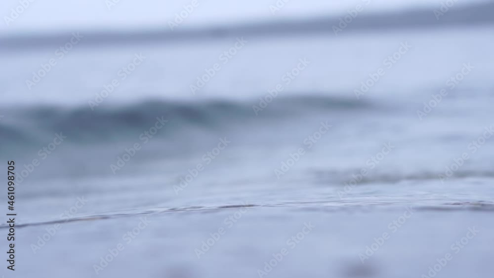 rain on the water surface with waves rain on the water surface with waves