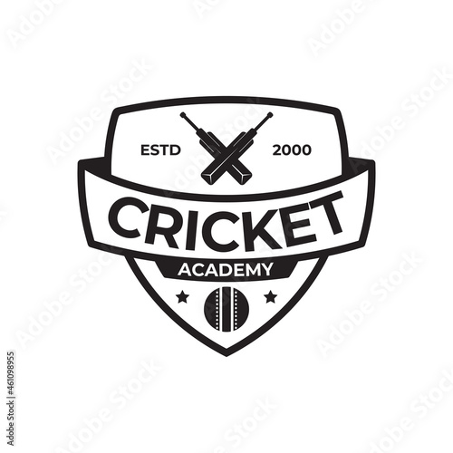 India Cricket sport competition logo design