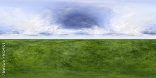 HDRI  environment map   Round panorama  spherical panorama  equidistant projection  land under heaven 3d rendering