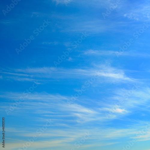 blue sky with beautiful white clouds.
