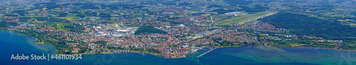 Fototapeta Naklejka Na Ścianę i Meble -  Friedrichshafen am Bodensee - Panorama