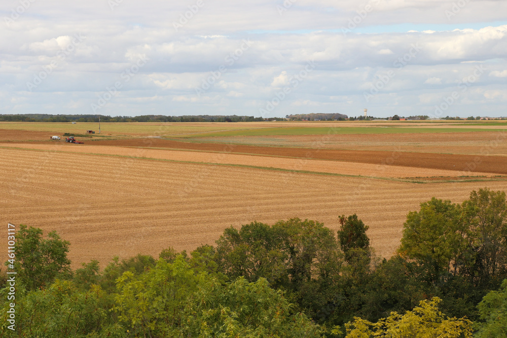 Obraz premium Centre - Loiret - Champ de Blé