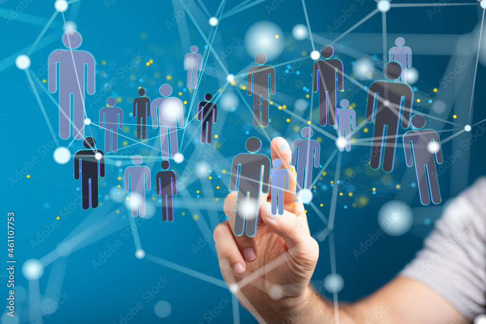 people network structure HR - Human resources management and recruitment people network structure HR - Human resources management and recruitment
