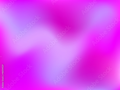 Holographic background. Bright smooth mesh blurred futuristic pattern in pink, blue, green colors.