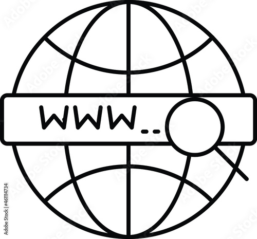 Global networking Isolated Vector icon which can easily modify or edit

