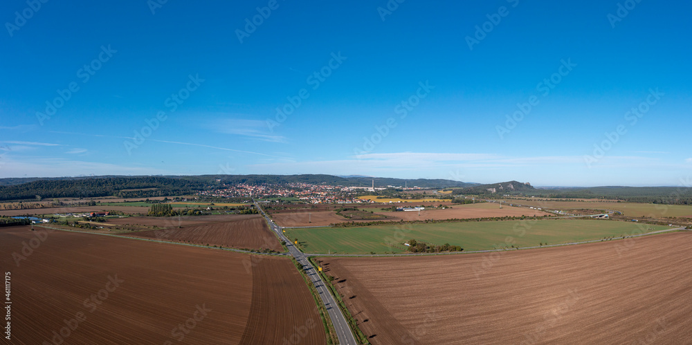 Blankenburg Harz Luftbildaufnahme Drohnenaufnahme