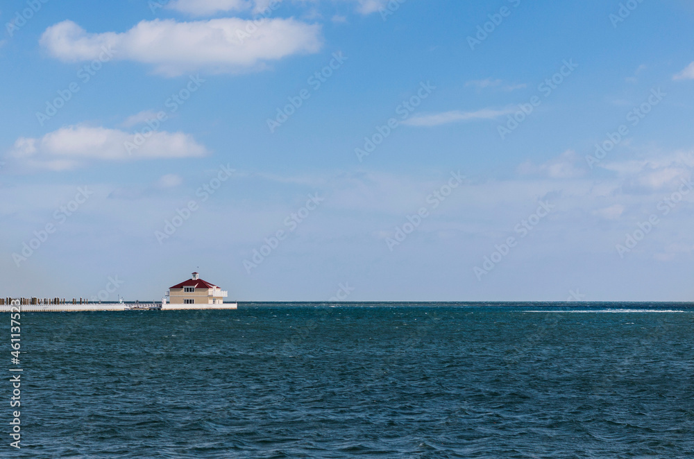 Fototapeta premium Lakefront Detroit