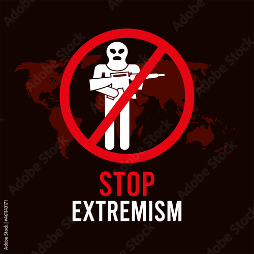 stop extremism poster