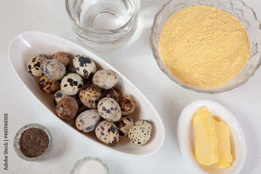 Preparation of the traditional dish from the Caribbean Coast in colombia called Arepa de Huevo or egg arepa Preparation of the traditional dish from the Caribbean Coast in colombia called Arepa de Huevo or egg arepa