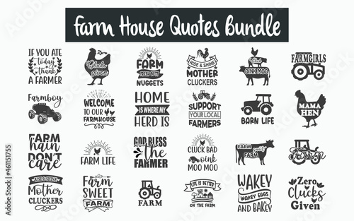 Farmhouse Quotes SVG Designs Bundle. Farmhouse SVG cut files bundle, Farmhouse shirt designs bundle, Quote about farm, Granary quote cut files, farm eps files, farm quotes, Granary quotes