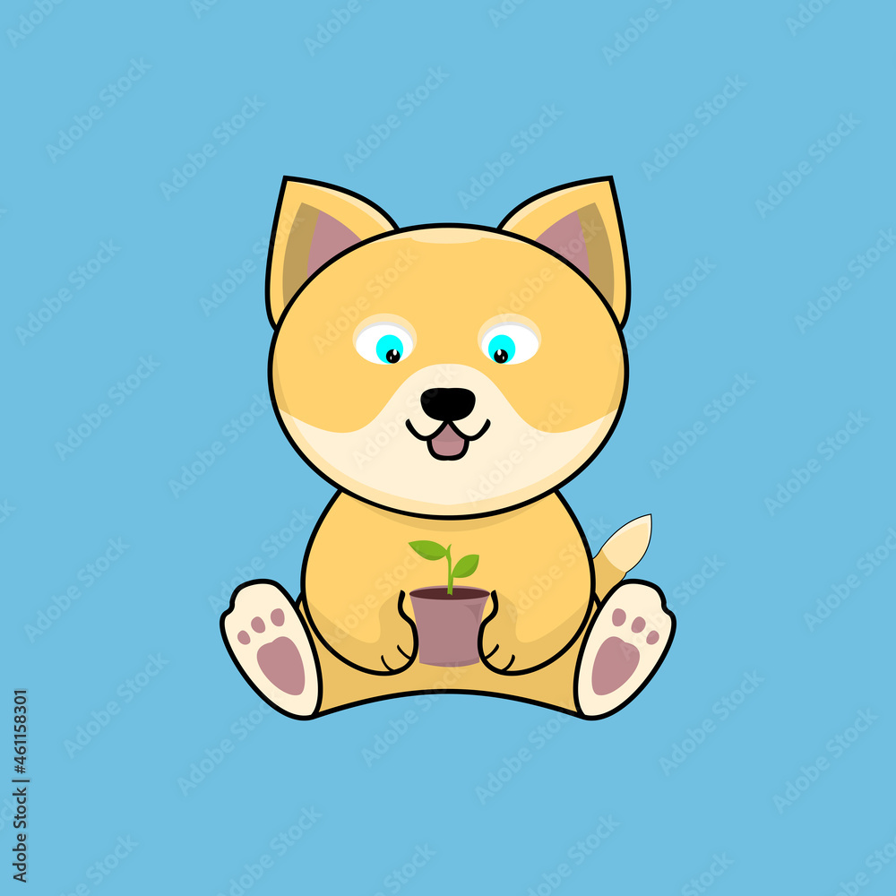 cute cat cartoon logo mascot template cute cat cartoon logo mascot template