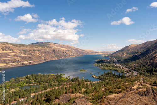 Rowena Crest in the Columbia Gorge, Oregon, Taken in Late Summer
