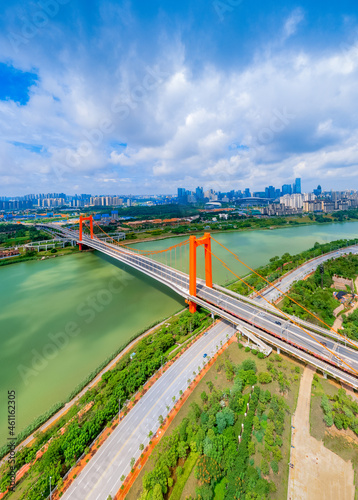 Liangqing bridge in Nanning, Guangxi