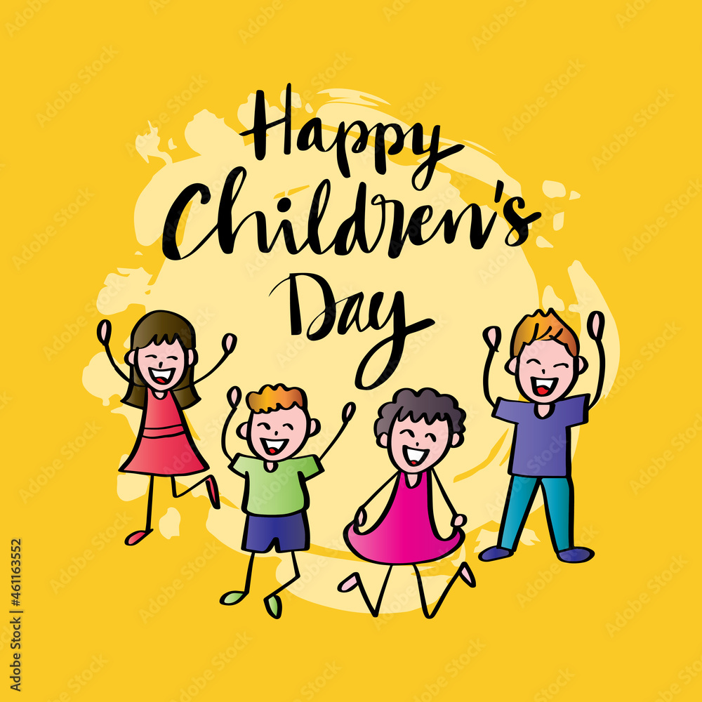 Happy Children's Day. Poster concept. Happy Children's Day. Poster concept.