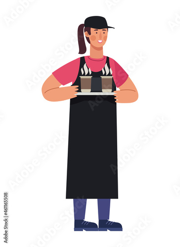 coffee shop waitress