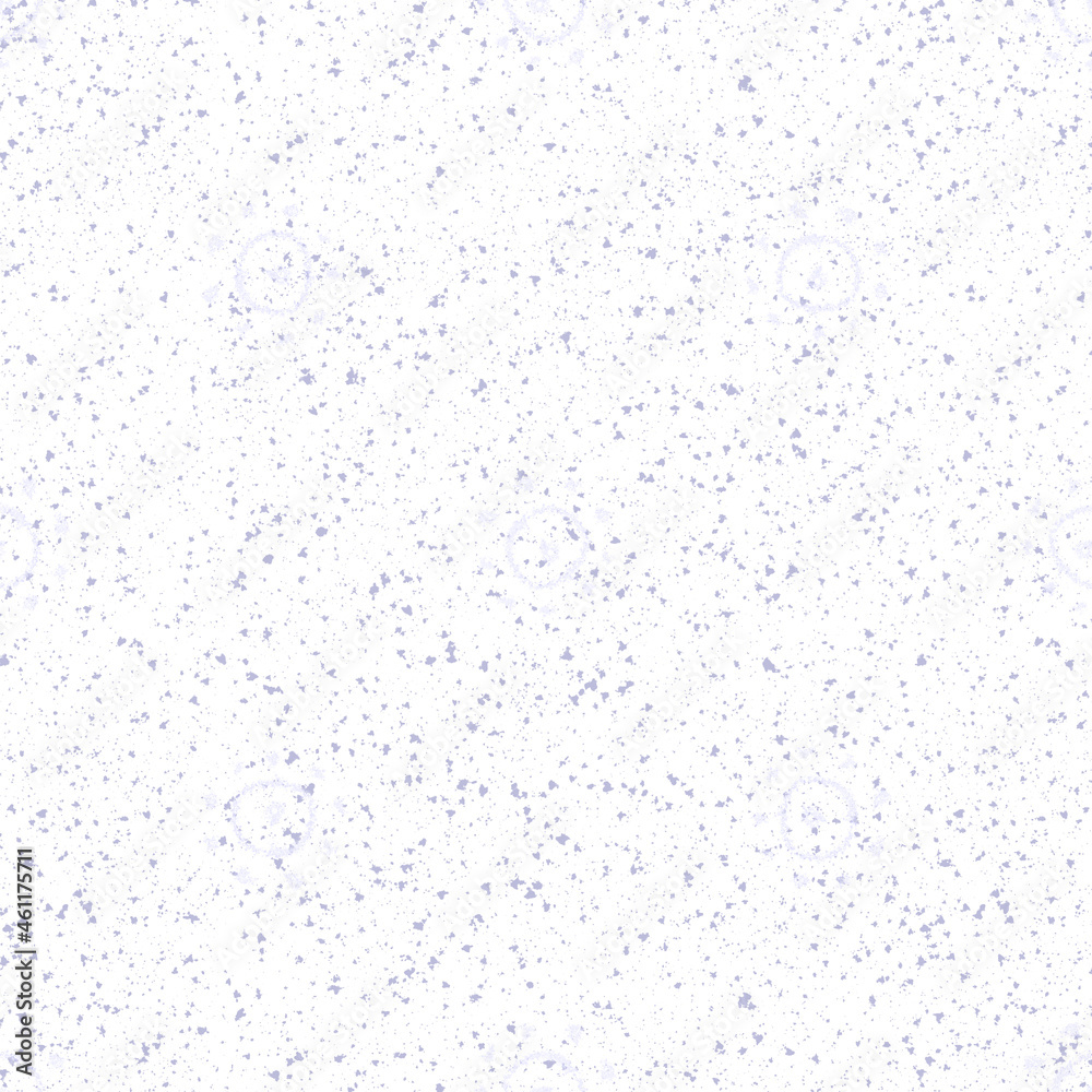 Hand Drawn Snowflakes Christmas Seamless Pattern. Subtle Flying Snow Flakes on chalk snowflakes Background. Adorable chalk handdrawn snow overlay. Uncommon holiday season decoration.