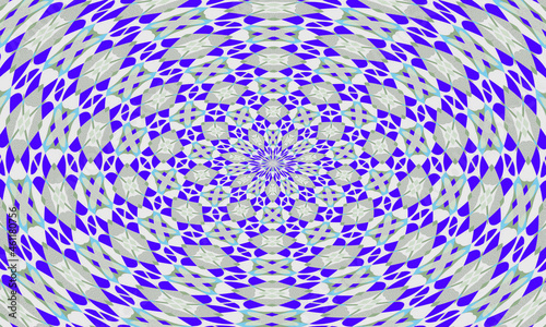 Modern Abstract geometric floor tile mosaic repeat background pattern symmetry ornaments 