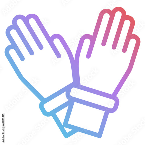 rubbergloves gradient icon