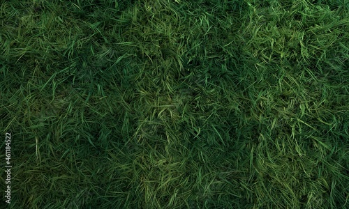 Abstract 3d green grass. Natural background texture.