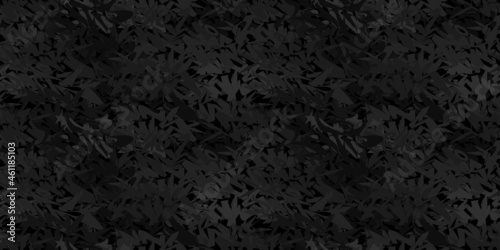 Dark Black Seamless Abstract Hip Hop Street Art Graffiti Style Urban Vector Illustration Background Art