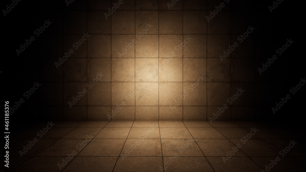 Product Showcase Spotlight Background 3D Rendering