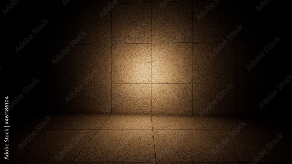 Product Showcase Spotlight Background 3D Rendering