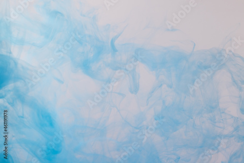 Abstract color paint splash isolated on white background