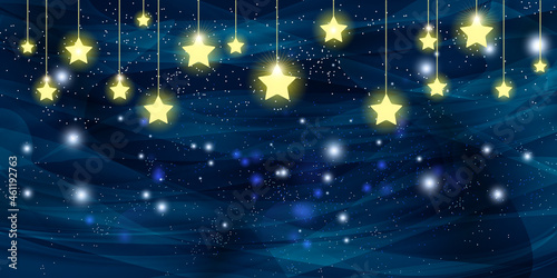 Shining star background