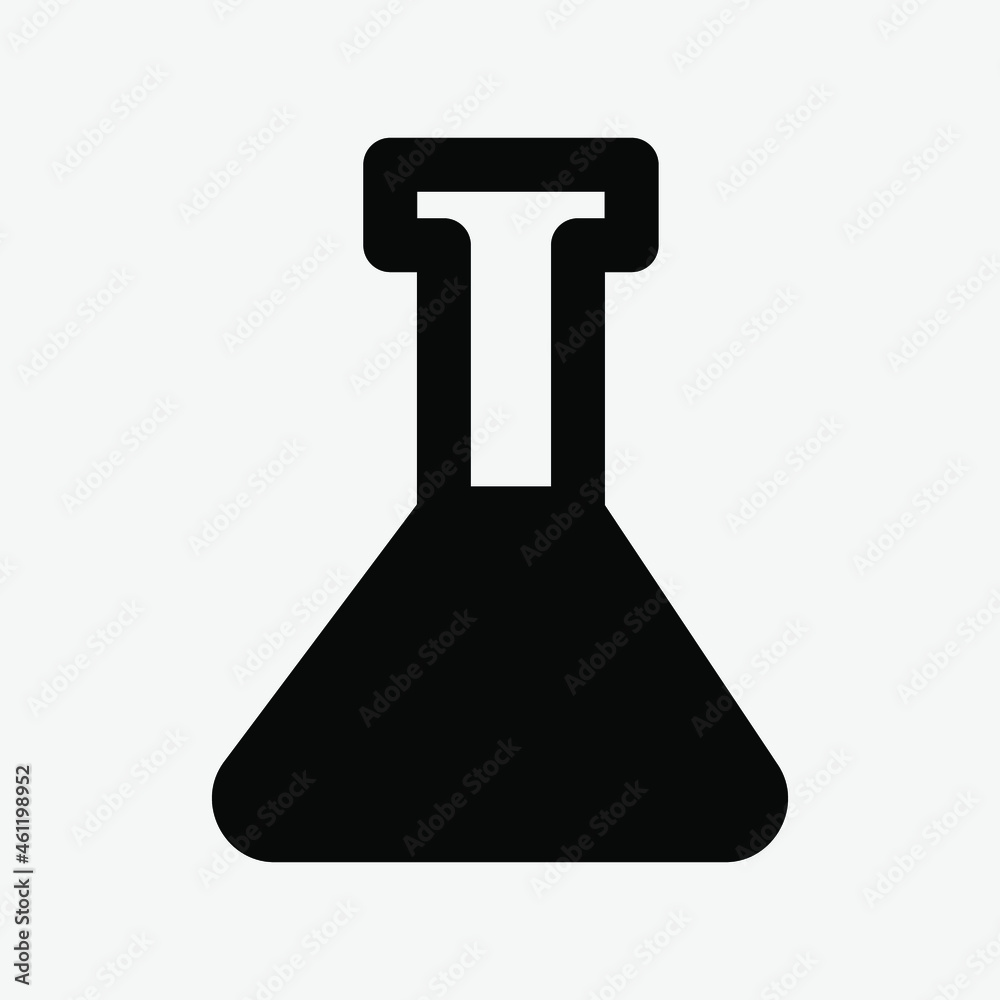Potion icon vector illustration in solid style about medical, use for website mobile app presentation Potion icon vector illustration in solid style about medical, use for website mobile app presentation