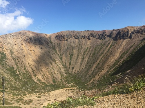 日本の山、頂上の風景 © MK