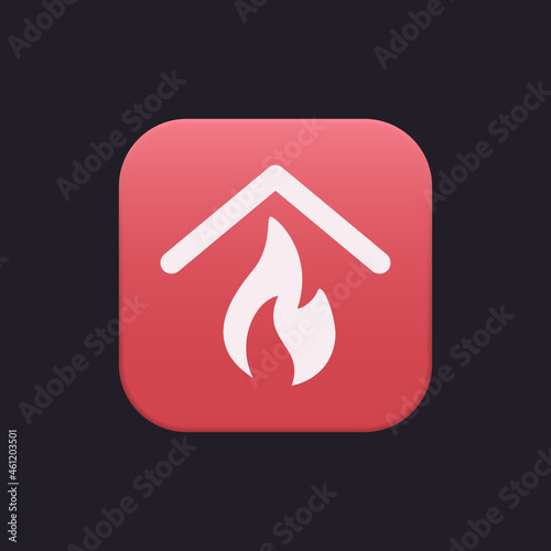 Fire Insurance - Sticker