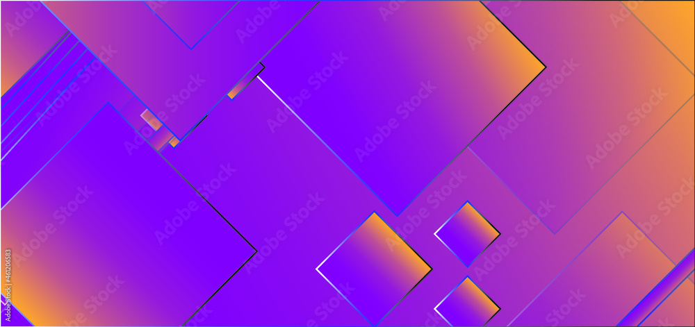 Abstract Background With Squares