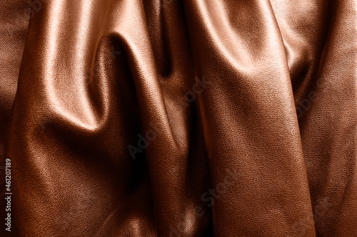 Obraz na plátně Draped leather background